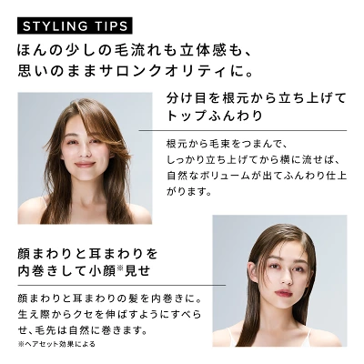 リファ フィンガーアイロンの特長