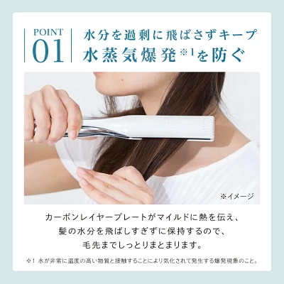 リファストレートアイロンプロの特長