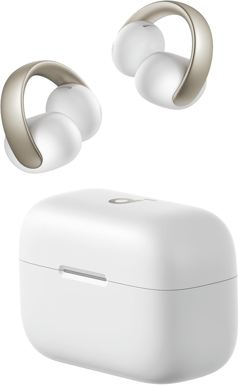 Anker Soundcore AeroClipのホワイト＆ゴールド