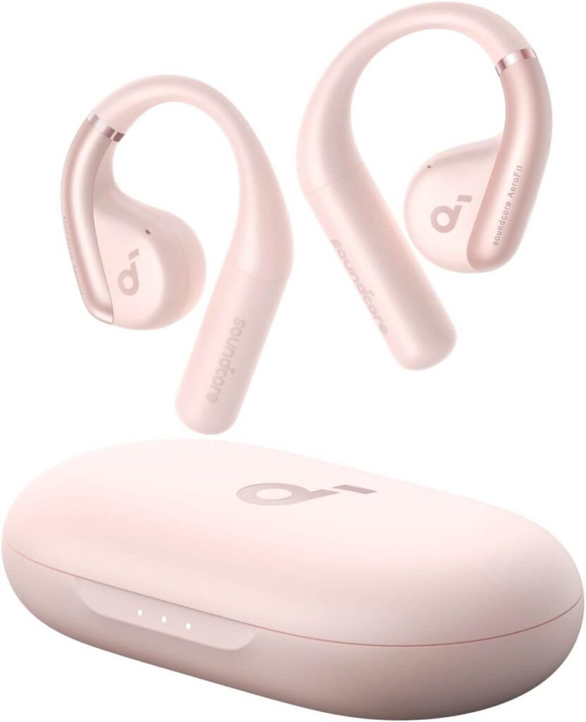 Anker Soundcore AeroFitのピンク