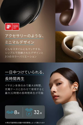 Anker Soundcore AeroClipの特長