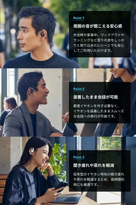 Anker Soundcore AeroFit Proの特長