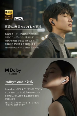 Anker Soundcore Liberty 5の特長