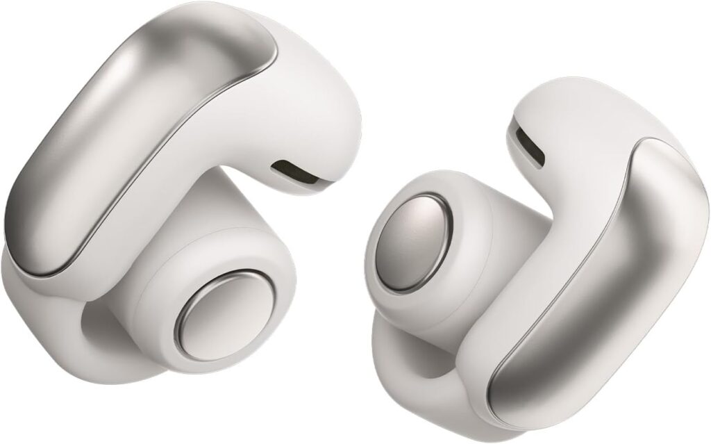 Bose Ultra Open Earbuds LEのホワイトスモーク