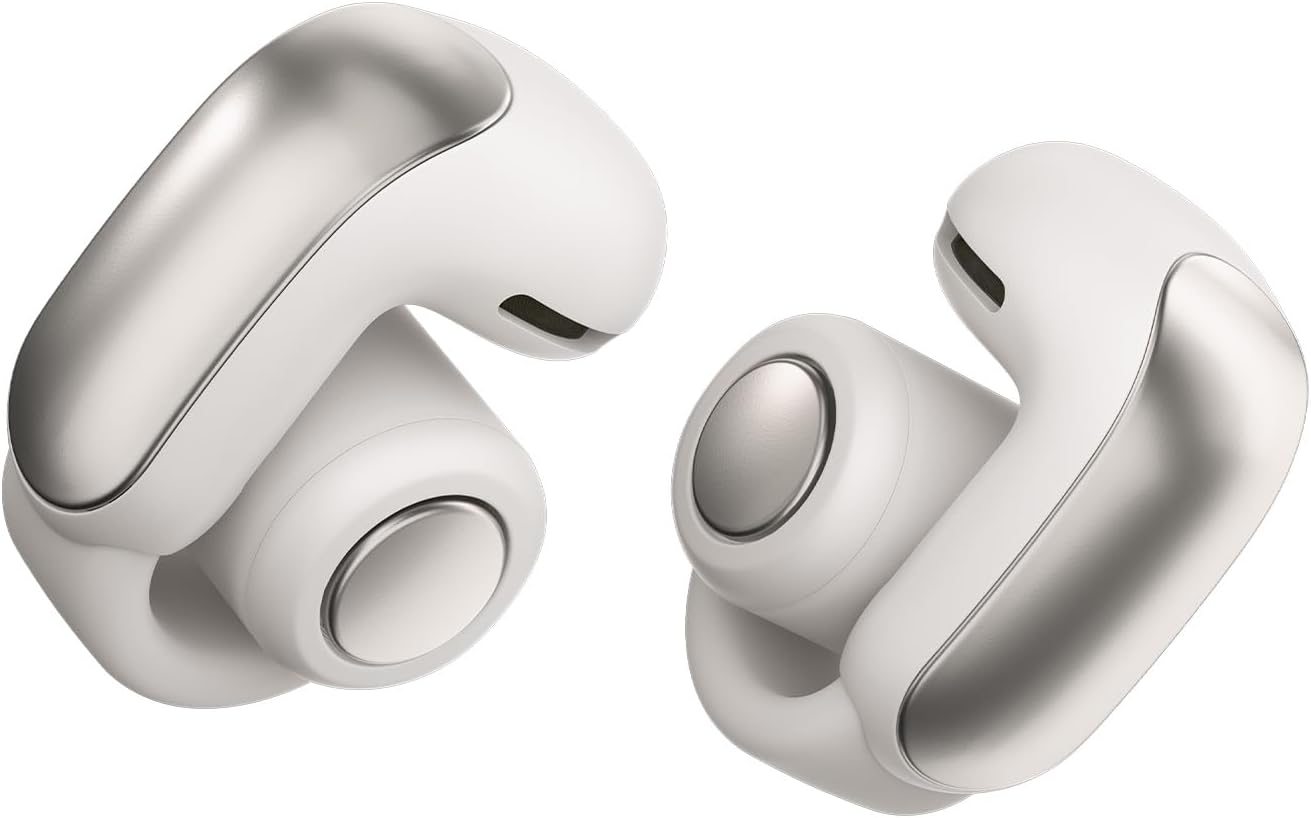 Bose Ultra Open Earbuds LEのホワイトスモーク